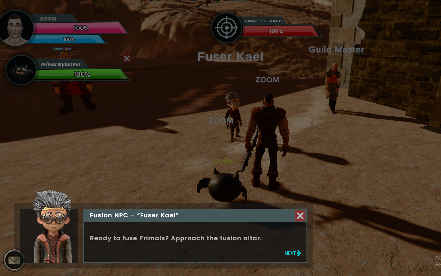 NPC Dialogue & Interaction