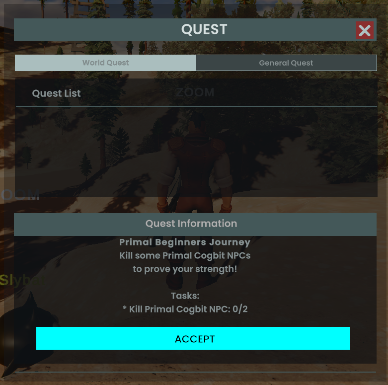 Story-driven quest progression